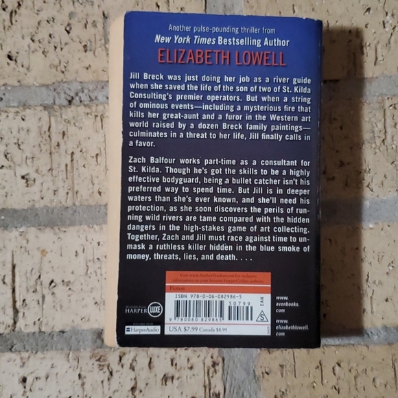 Blue Smoke and Murder by Elizabeth Lowell - Picture 2 of 2